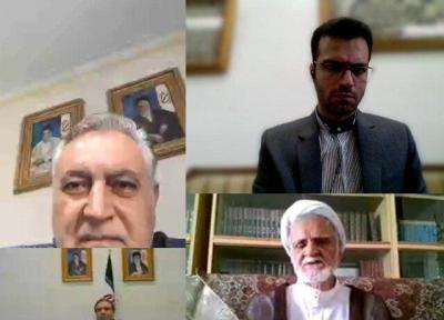 گفتگوی ویدیو کنفرانسی عراقچی با آزادگان وزارت خارجه