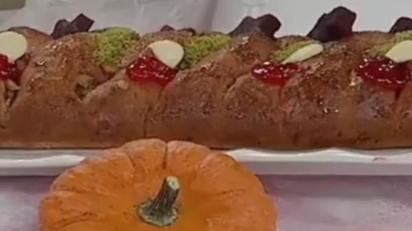 آموزش پخت نان لبو و کدو حلوایی آموزش پخت نان لبو و کدو حلوایی