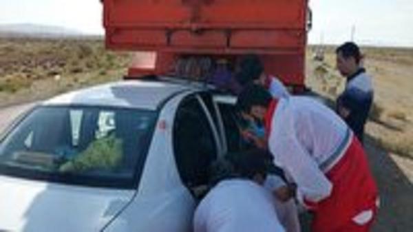حوادث رانندگی استان سمنان با 5 مصدوم حوادث رانندگی استان سمنان با 5 مصدوم